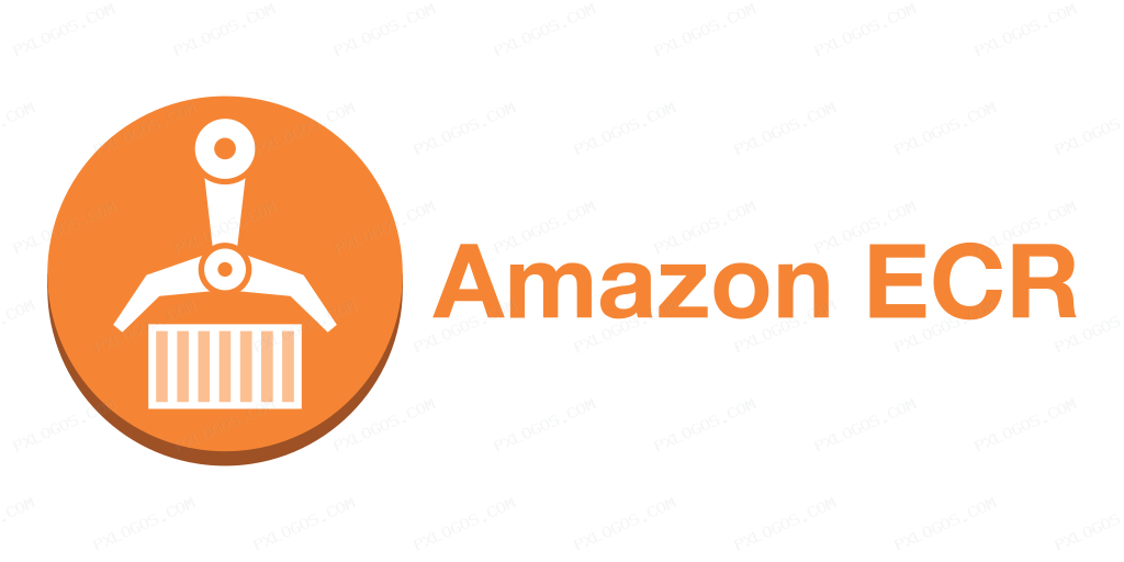 Amazon Elasticcontainer Wordmark Logo PNG with transparent background