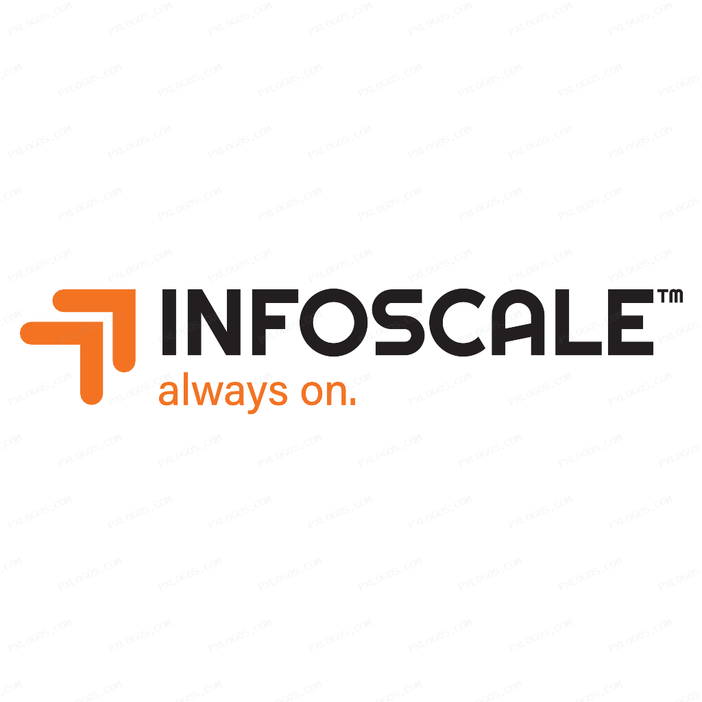 Infoscale Logo PNG with transparent background