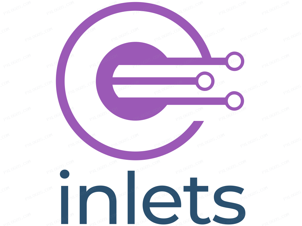 Inlets Logo PNG with transparent background