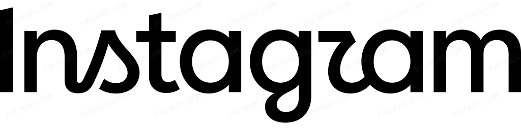 Instagram Wordmark Logo PNG with transparent background