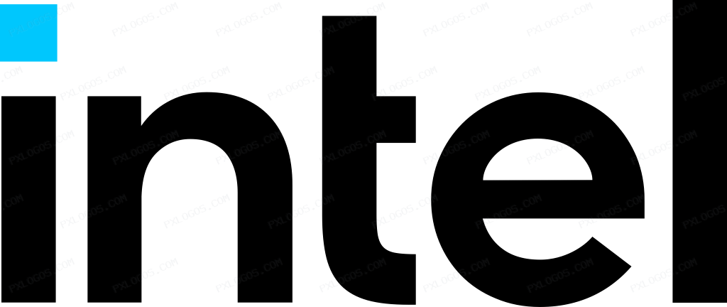 Intel Logo PNG with transparent background