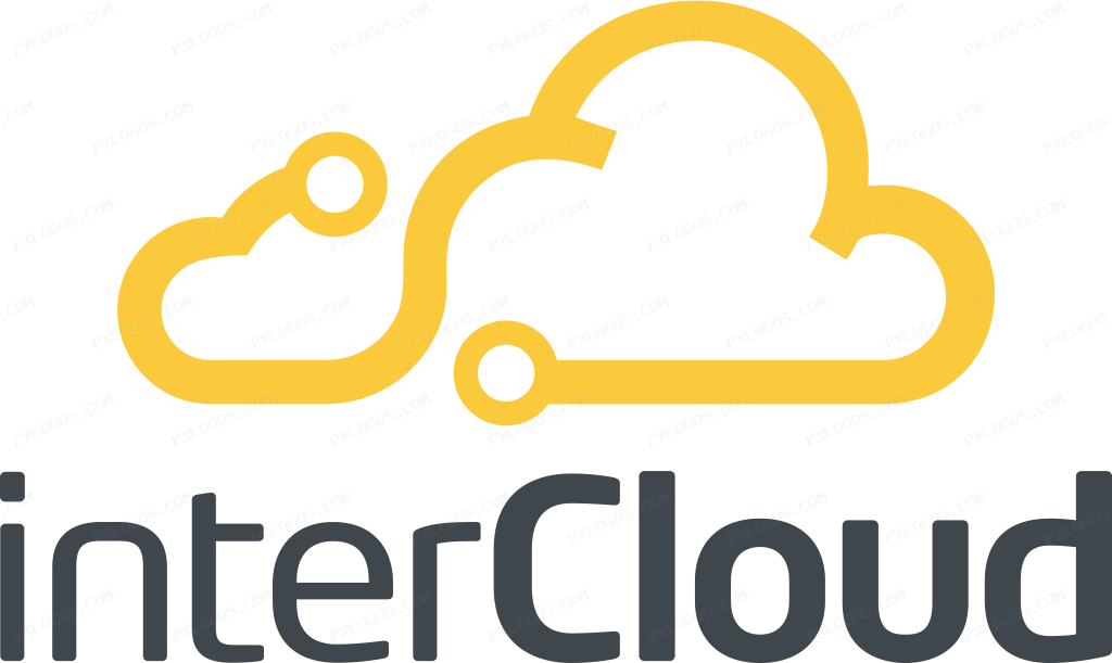 Intercloud Logo PNG with transparent background