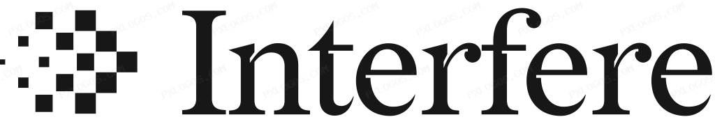 Interfere Wordmark Logo PNG with transparent background