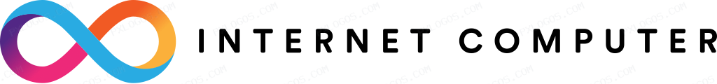 Internet Computer Wordmark Logo PNG with transparent background