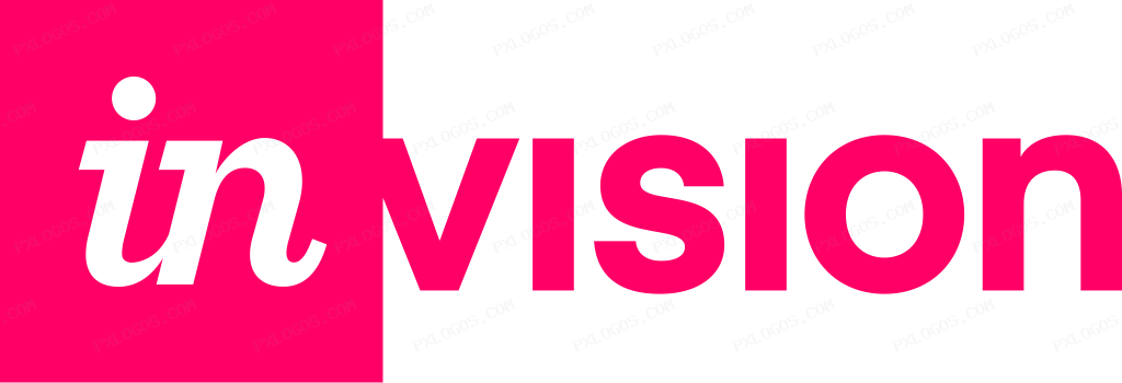 Invision Wordmark Logo PNG with transparent background