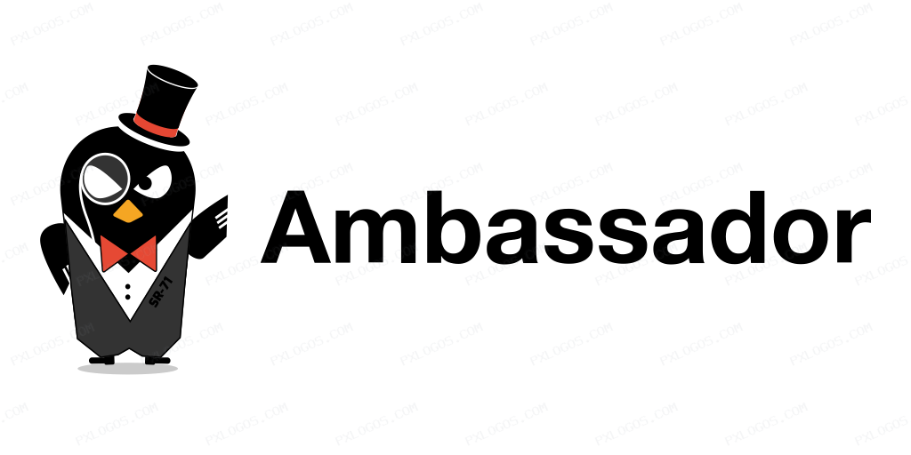 Ambassadorio Wordmark Logo PNG with transparent background