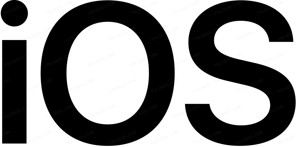iOS Logo PNG with transparent background