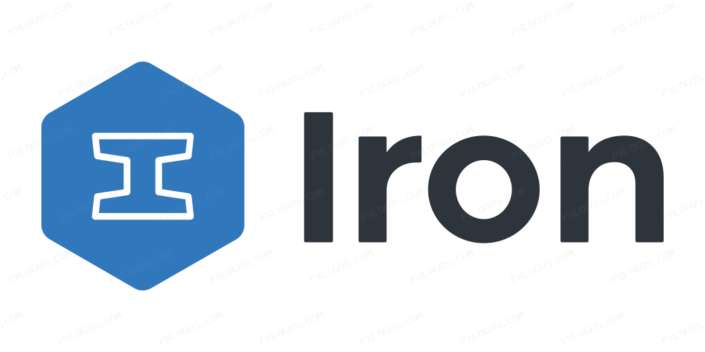 Ironio Wordmark Logo PNG with transparent background