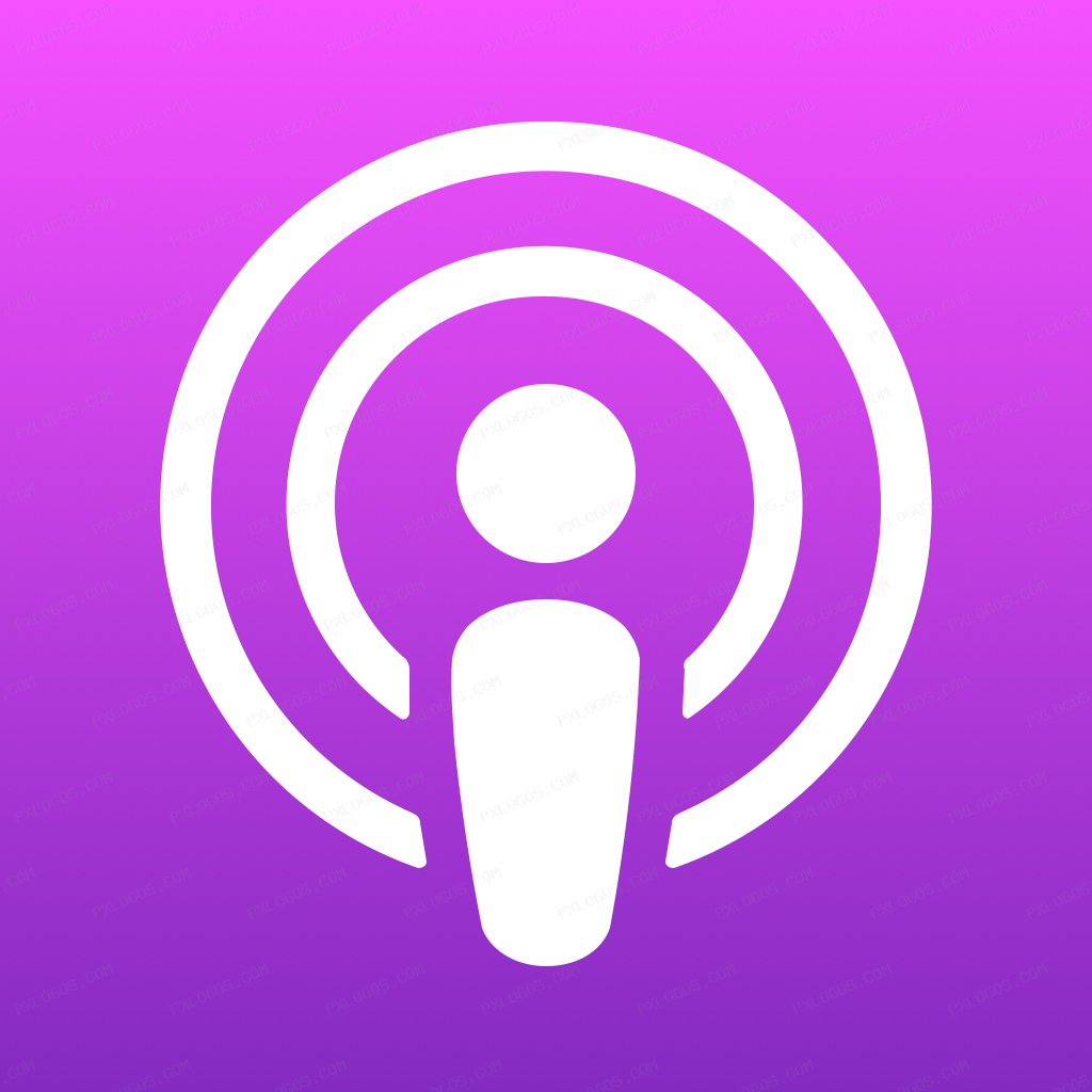 Itunes Podcasts Logo PNG with transparent background