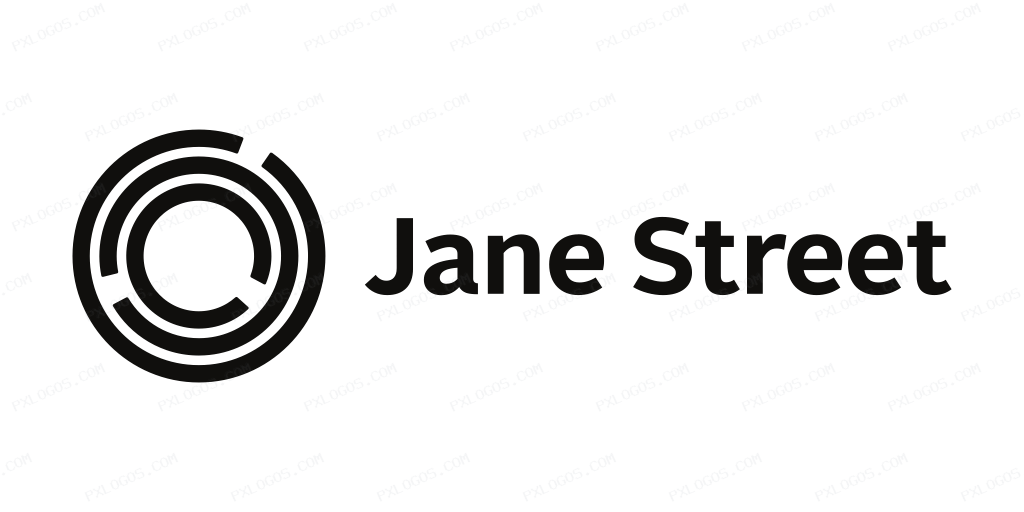 Janestreet Wordmark Logo PNG with transparent background