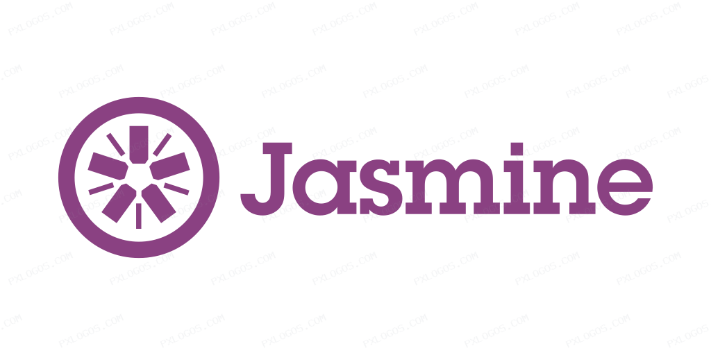 Jasmine Wordmark Logo PNG with transparent background
