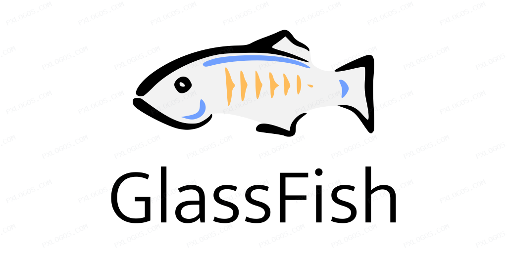 Javaee Glassfish Wordmark Logo PNG with transparent background