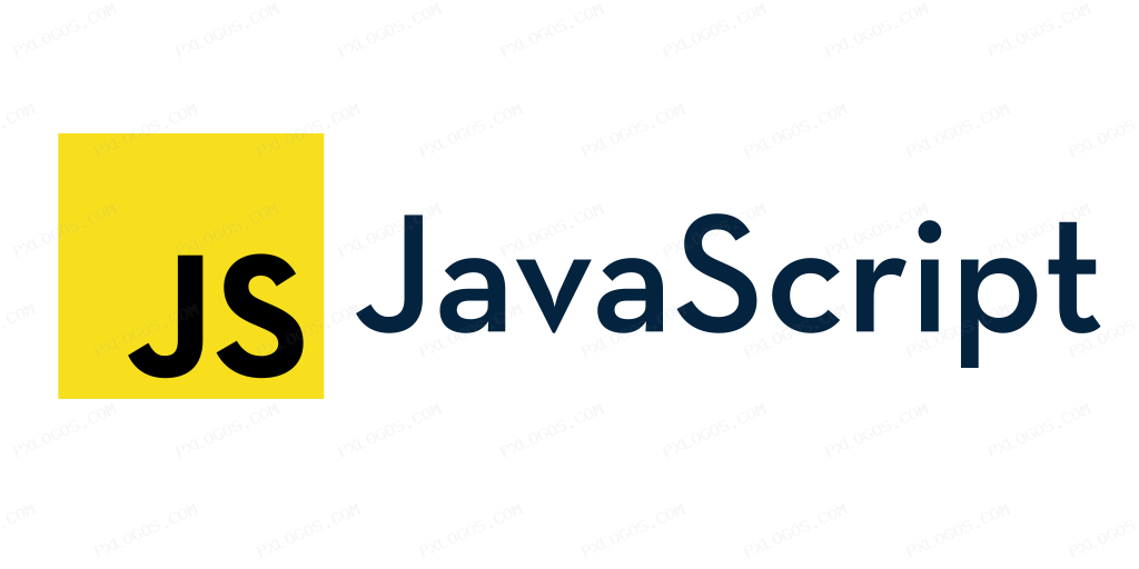 JavaScript Wordmark Logo PNG with transparent background