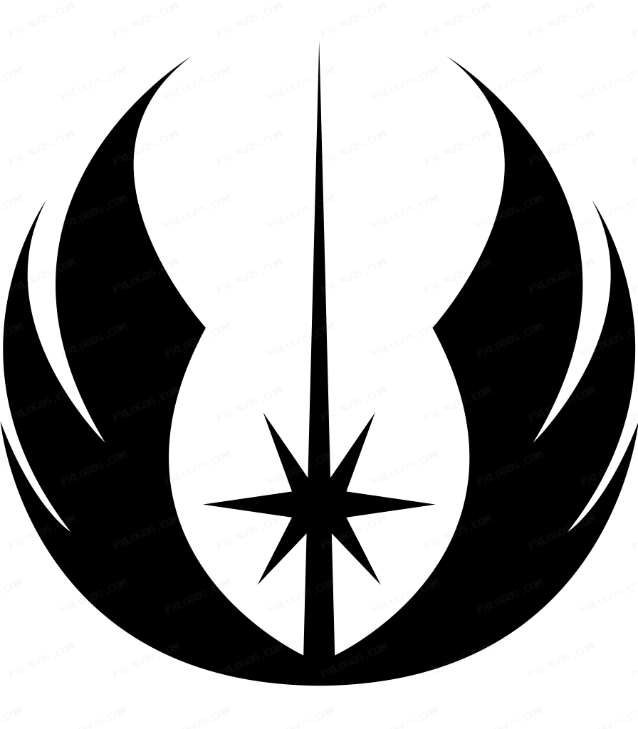 Jedi Order Logo PNG with transparent background