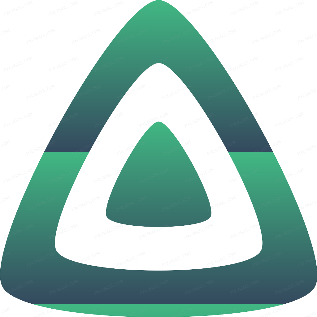Jellyfin Vue Logo PNG with transparent background