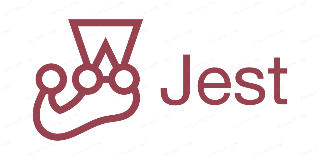 Jestjsio Wordmark Logo PNG with transparent background