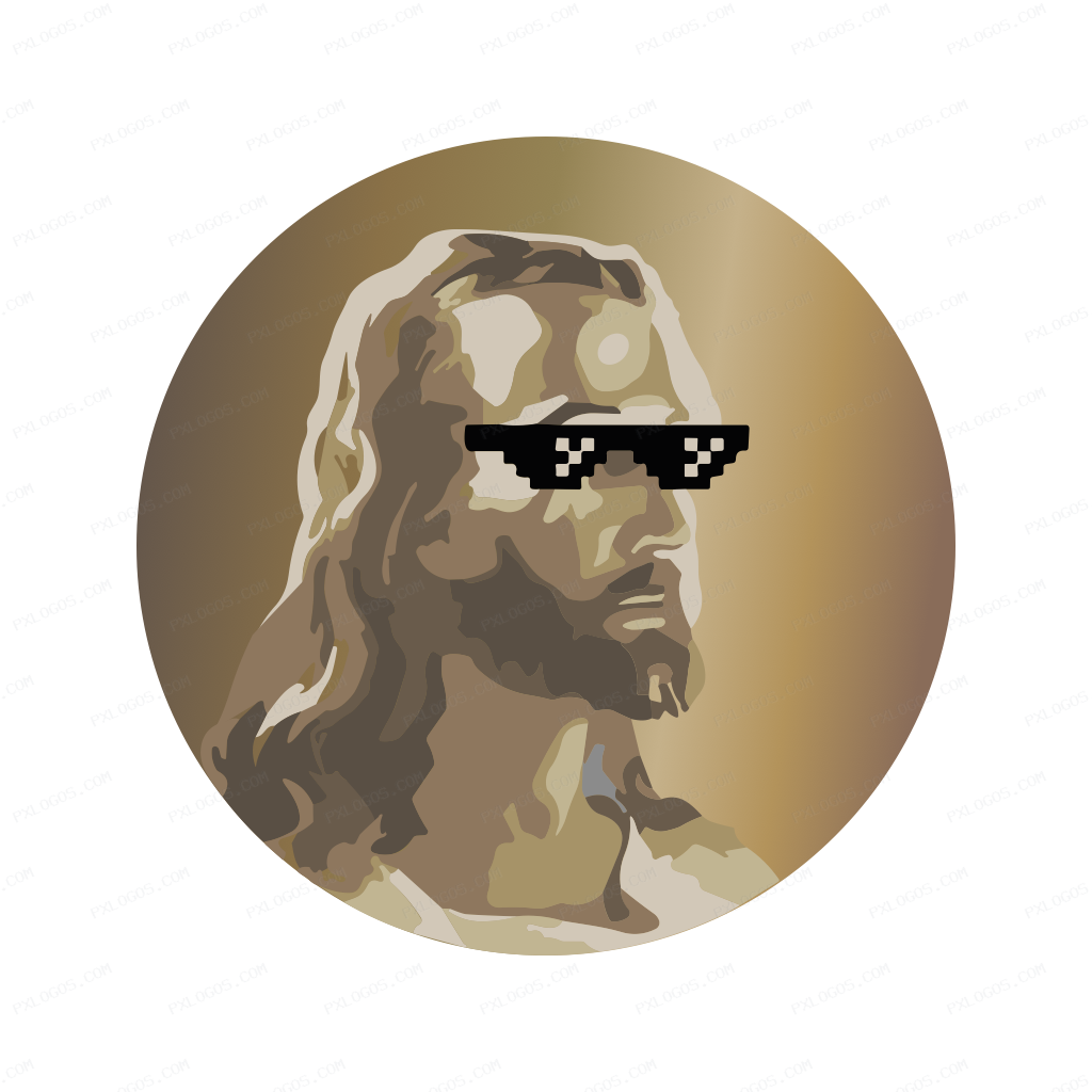 Jesus Logo PNG with transparent background