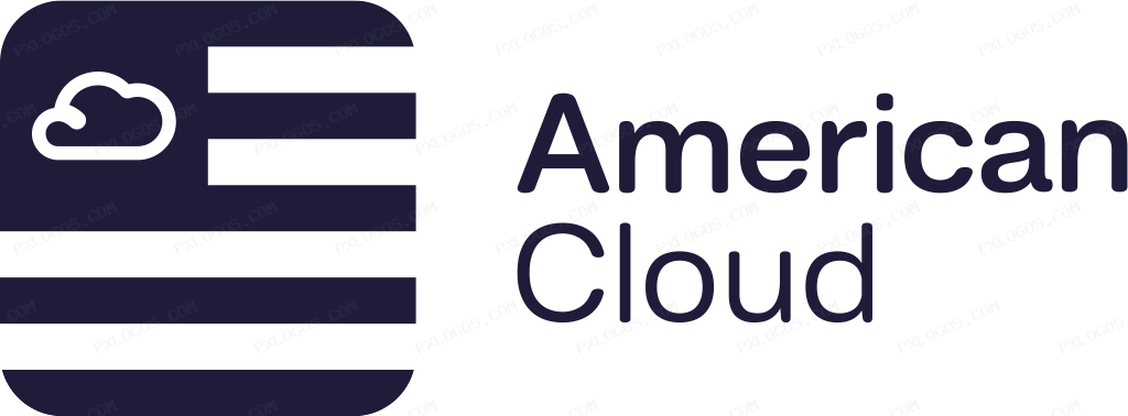 American Cloud Logo PNG with transparent background