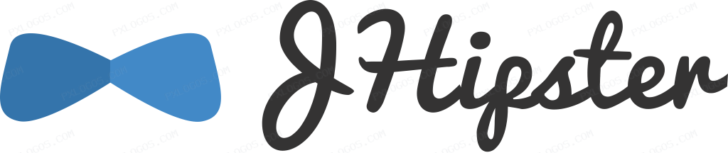 Jhipster Wordmark Logo PNG with transparent background