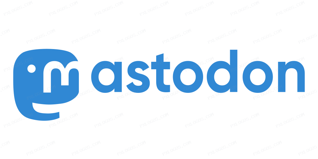 Joinmastodon Wordmark Logo PNG with transparent background