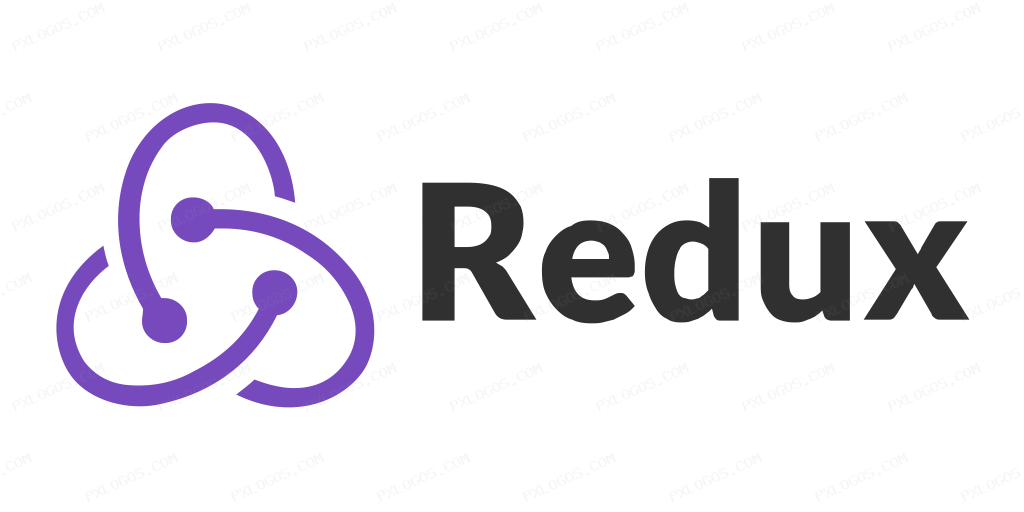 JS Redux Wordmark Logo PNG with transparent background