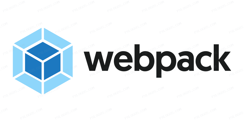JS Webpack Wordmark Logo PNG with transparent background