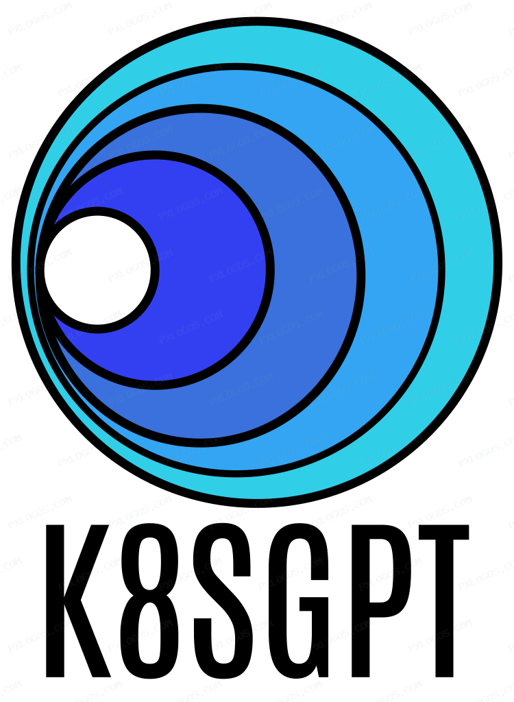 K8sgpt Logo PNG with transparent background