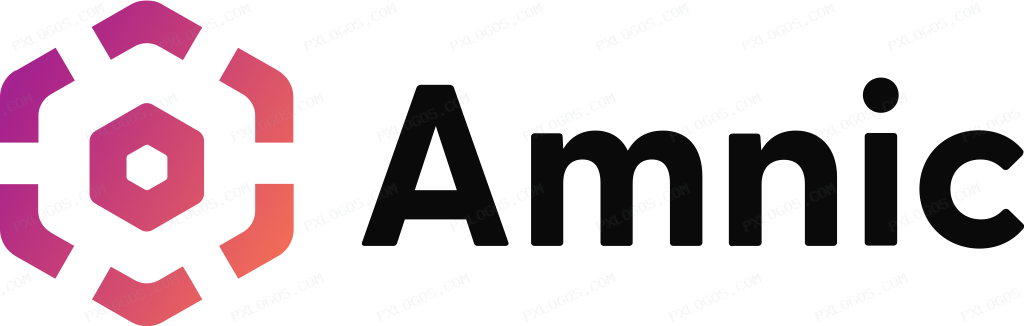 Amnic Logo PNG with transparent background