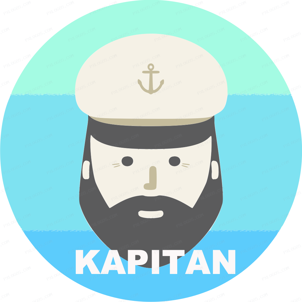 Kapitan Logo PNG with transparent background