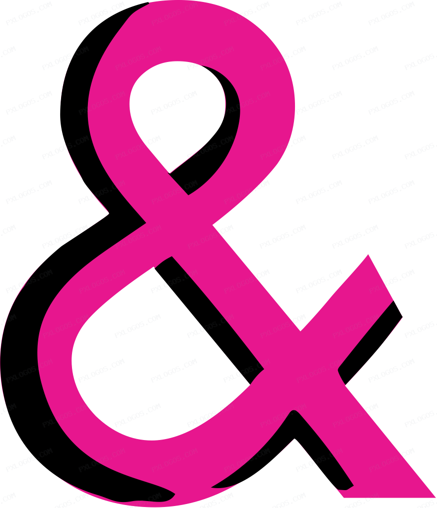 Ampersand Logo PNG with transparent background
