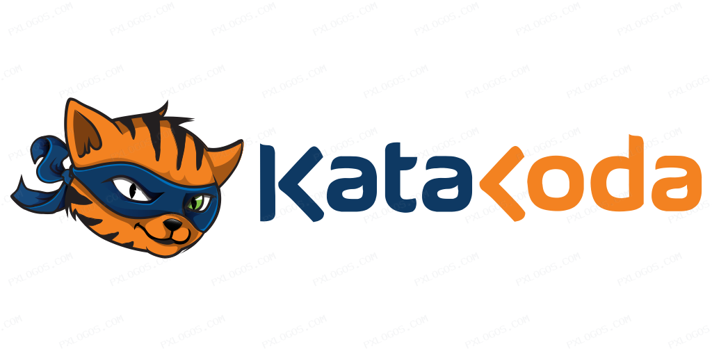 Katacoda Wordmark Logo PNG with transparent background