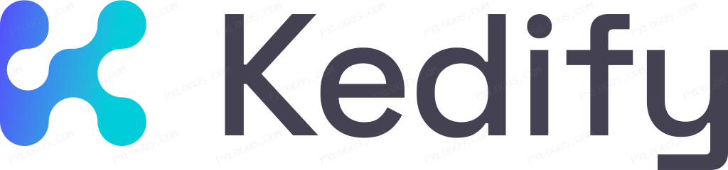 Kedify Logo PNG with transparent background