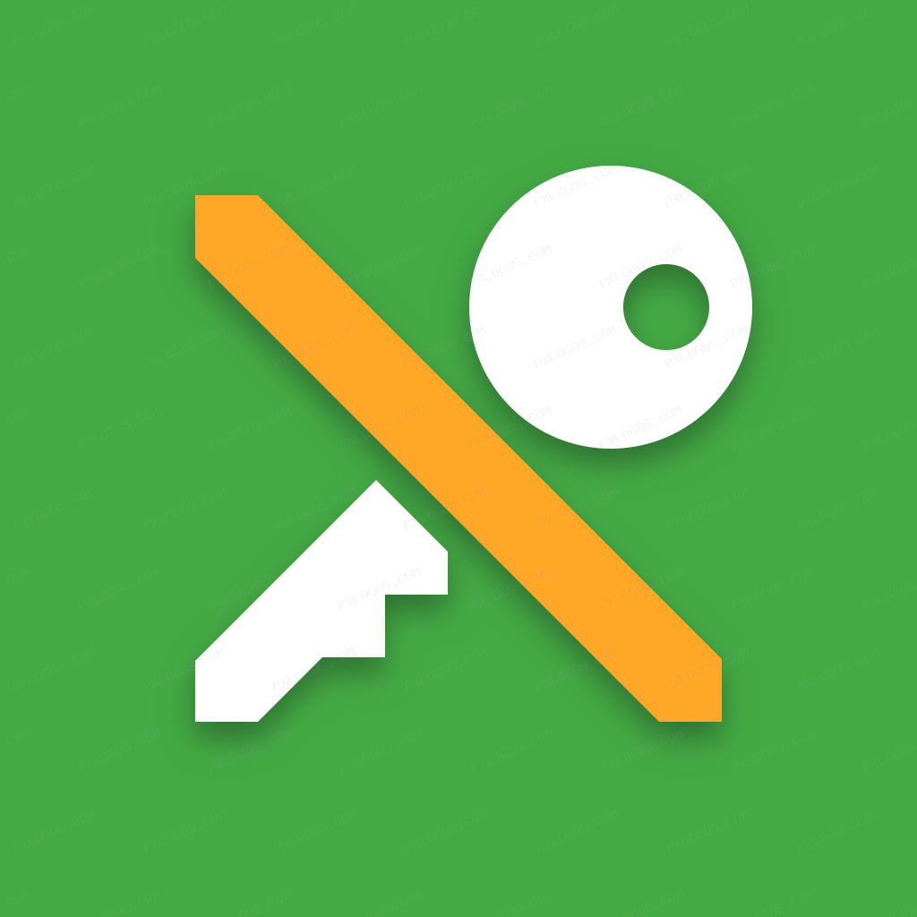 KeePassDX Logo PNG with transparent background