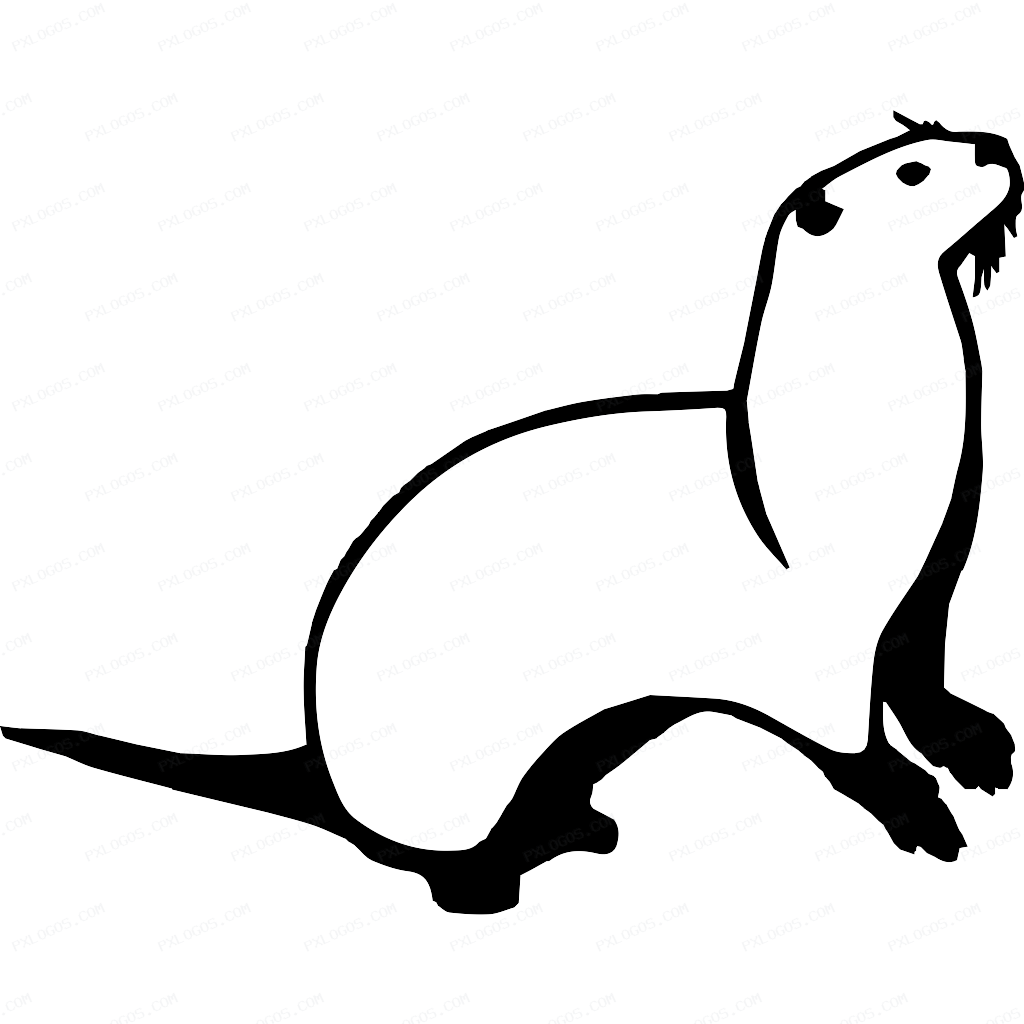 An Otter Wiki Logo PNG with transparent background