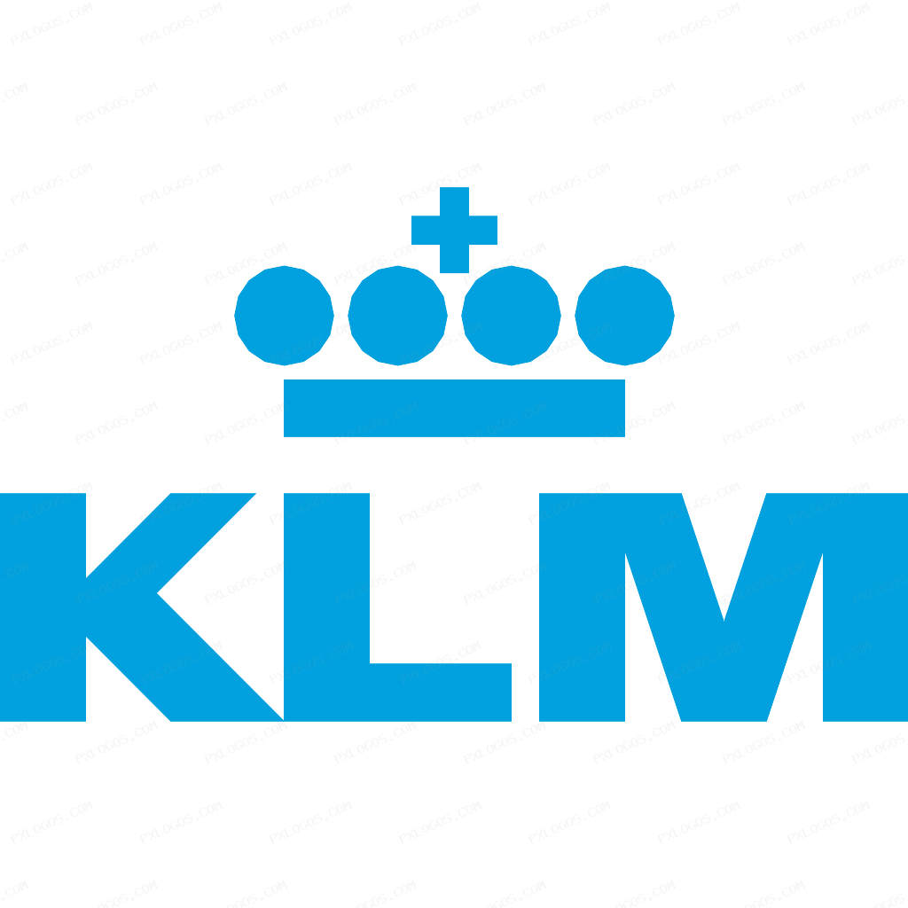 KLM Logo PNG with transparent background