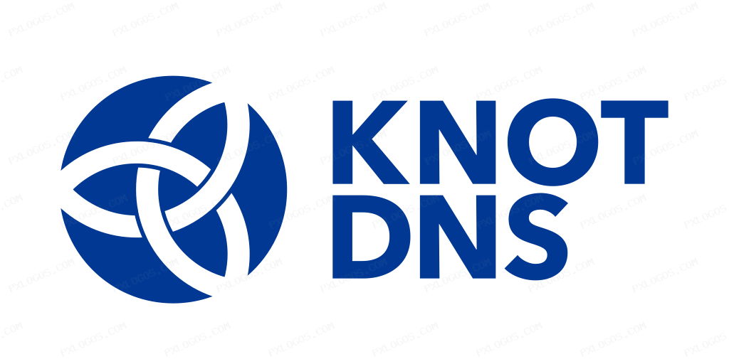 Knot Dnscz Wordmark Logo PNG with transparent background