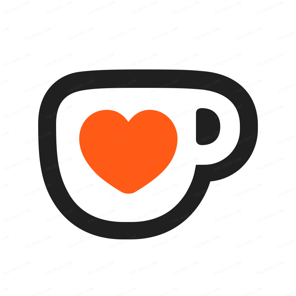 Ko-fi Logo PNG with transparent background