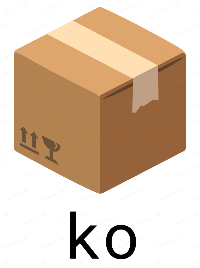 Ko Logo PNG with transparent background