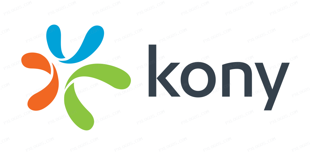 Kony Wordmark Logo PNG with transparent background