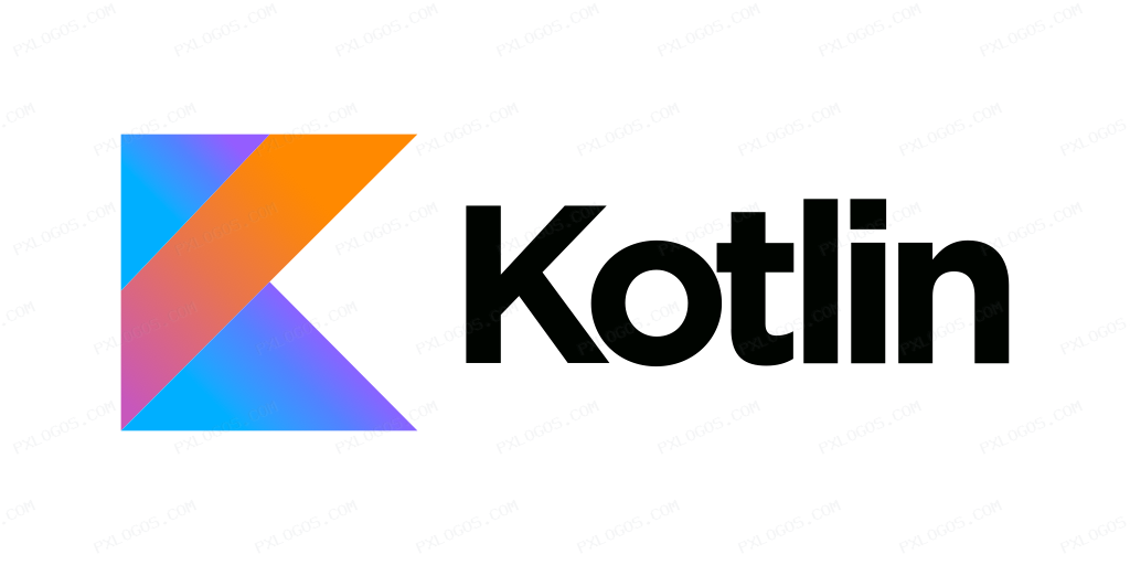 Kotlinlang Wordmark Logo PNG with transparent background