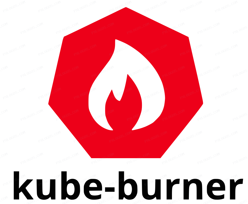 Kube Burner Logo PNG with transparent background