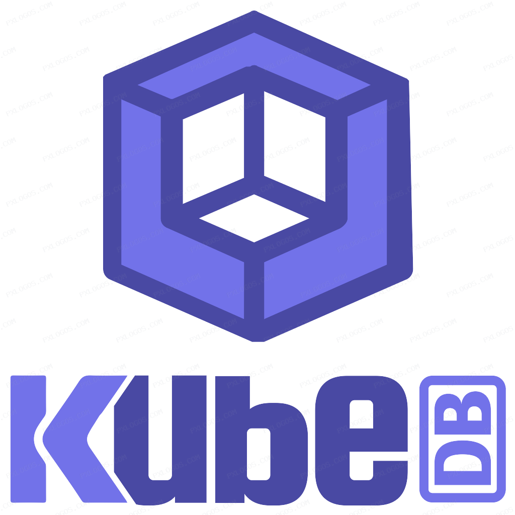 Kube DB By Apps Code Logo PNG with transparent background