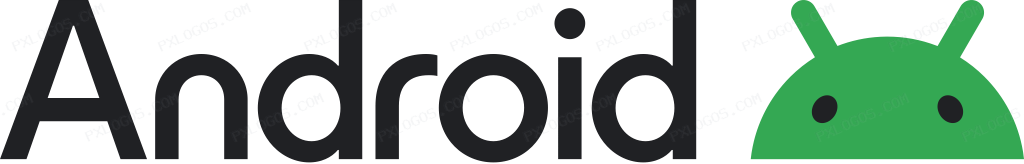 Android Wordmark Logo PNG with transparent background