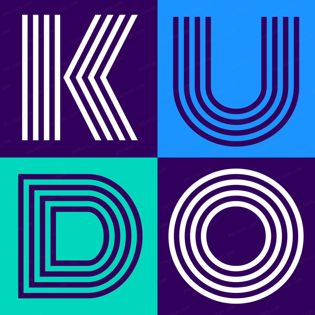 Kudo Logo PNG with transparent background