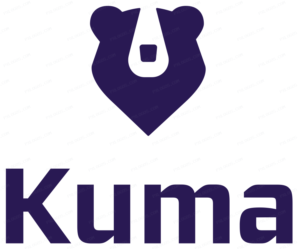 Kuma Stacked Logo PNG with transparent background