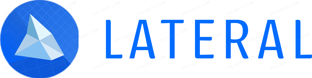 Lateral Wordmark Logo PNG with transparent background