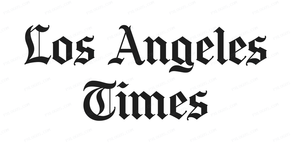 Latimes Wordmark Logo PNG with transparent background
