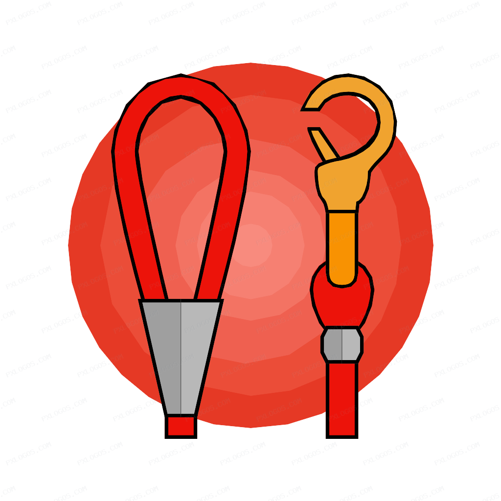 Leash Logo PNG with transparent background