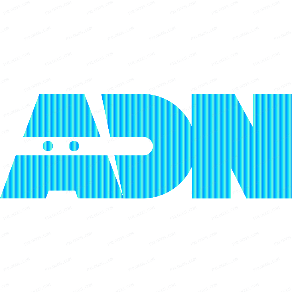 Animation Digital Network Logo PNG with transparent background