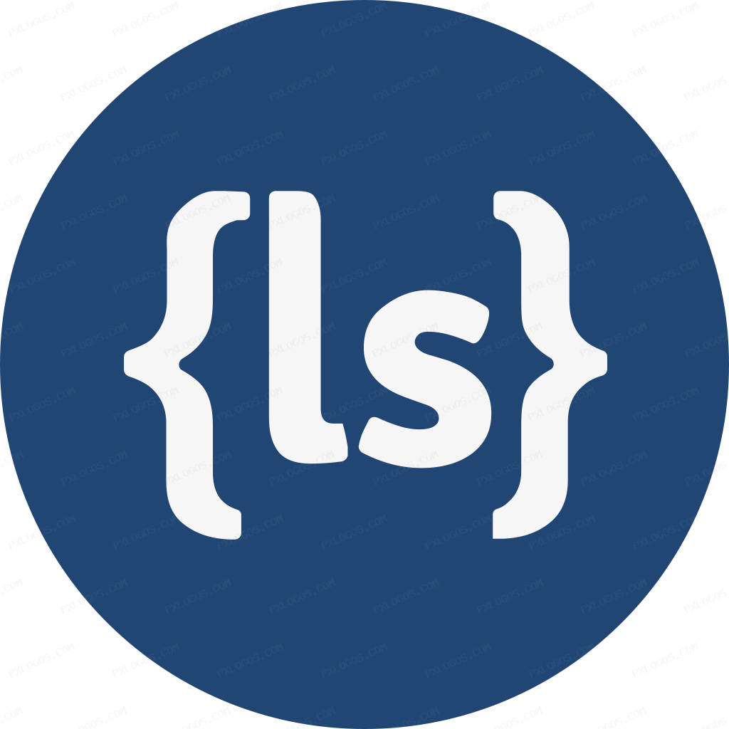 Lesscss Logo PNG with transparent background
